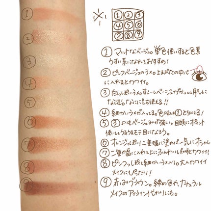 プレイカラーアイズ サンドヒル/ETUDE/アイシャドウパレットを使ったクチコミ(2枚目)