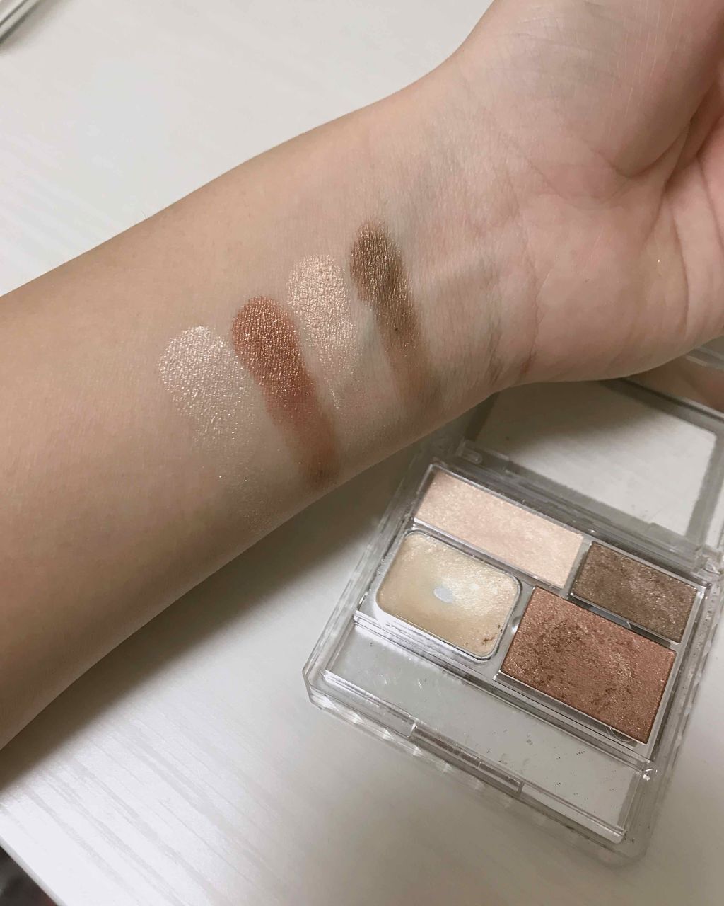 パーフェクトブラウンアイズ/キャンメイク/ジェル・クリームアイシャドウを使ったクチコミ(2枚目)