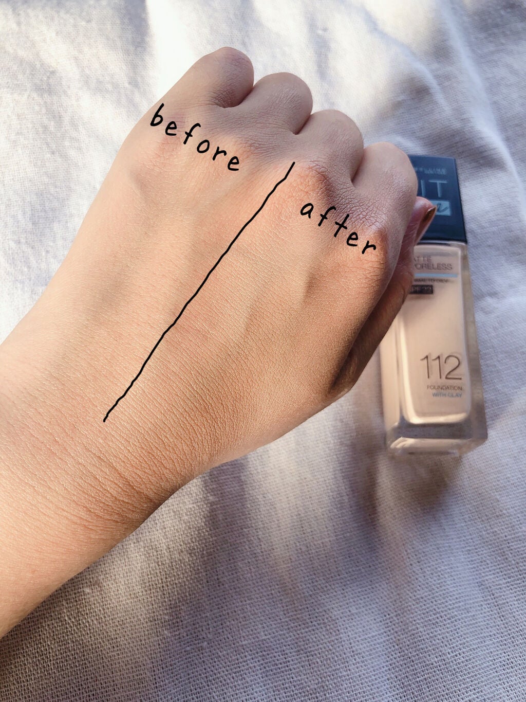 フィットミー リキッドファンデーション R/MAYBELLINE NEW YORK/リキッドファンデーションを使ったクチコミ(2枚目)