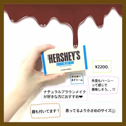 ハーシー プレイカラーアイズミニ/ETUDE/アイシャドウパレットを使ったクチコミ(2枚目)