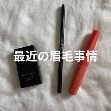 DAISO UR GLAM　SLIM SKETCH EYEBROW PENCIL（スリムスケッチアイブロウペンシル）
KATE デザイニングアイブロウ3D
デジャヴュ　「フィルム眉カラー」 アイブロウカ