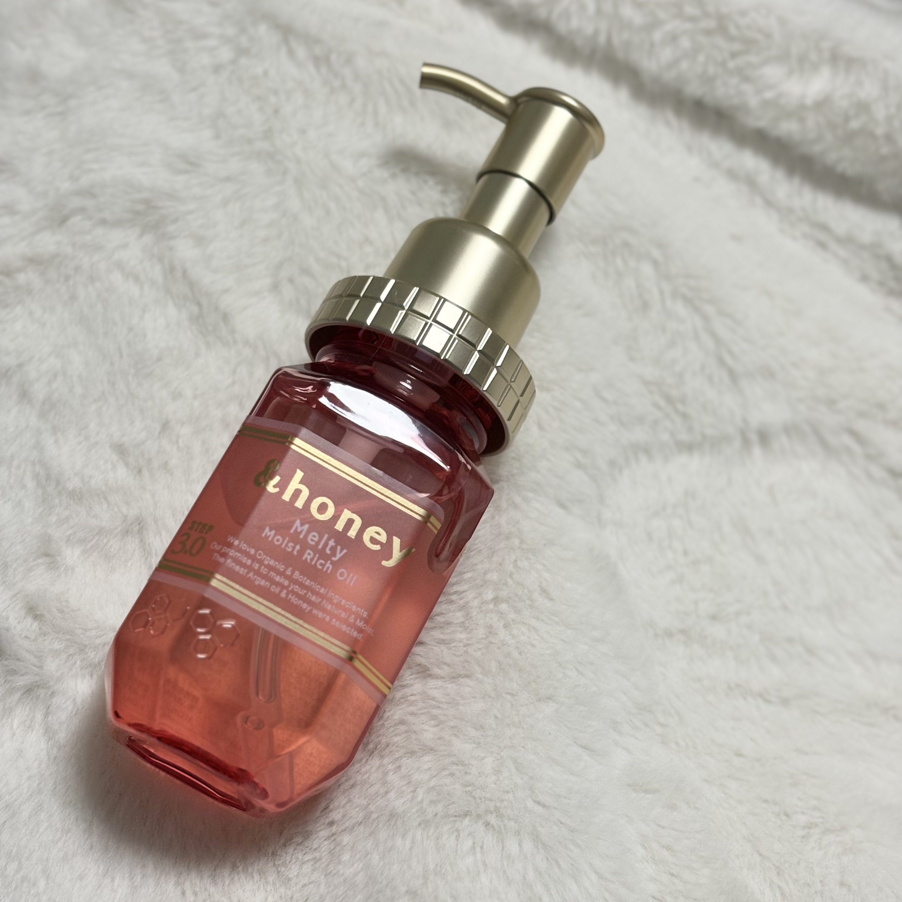 &honey メルティ モイストリペア ヘアオイル 3.0/&honey/ヘアオイルを使ったクチコミ（2枚目）