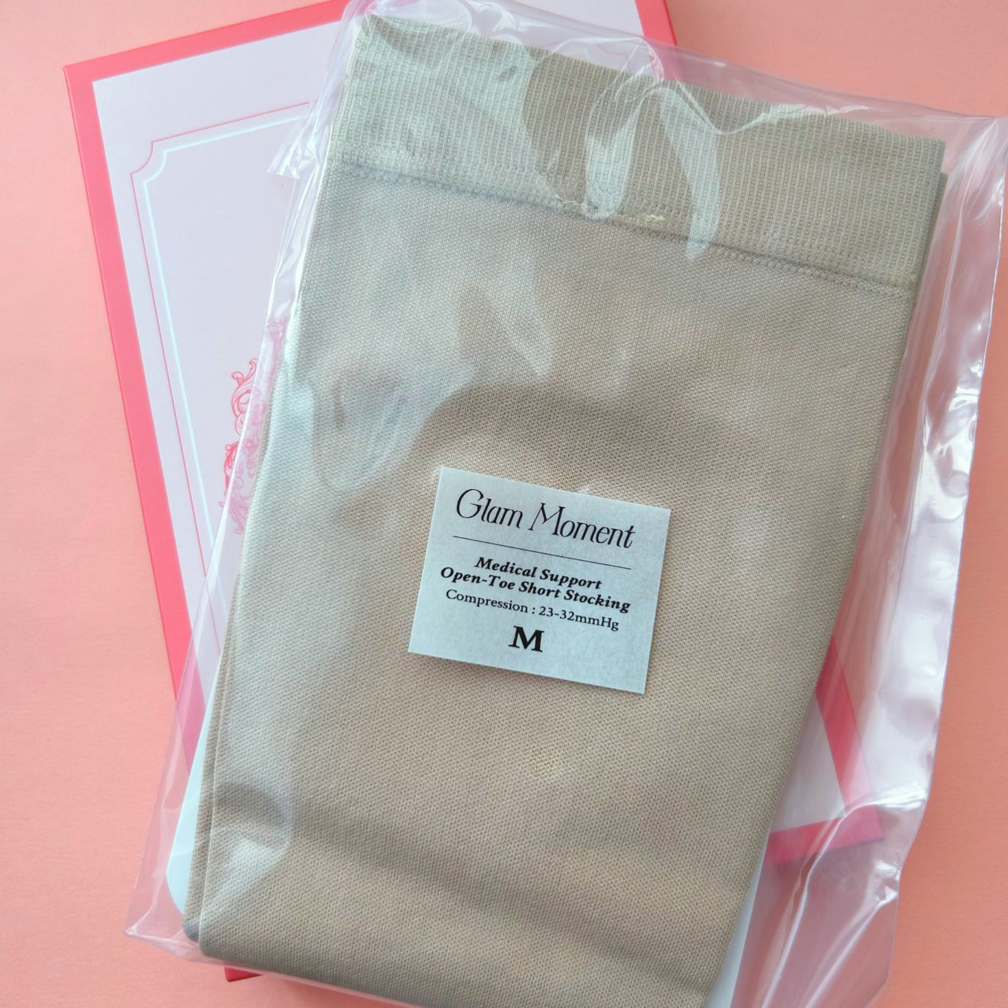 メディカルサポート オープントゥショートストッキング/グラムモーメント/着圧ソックス・レギンスを使ったクチコミ(2枚目)