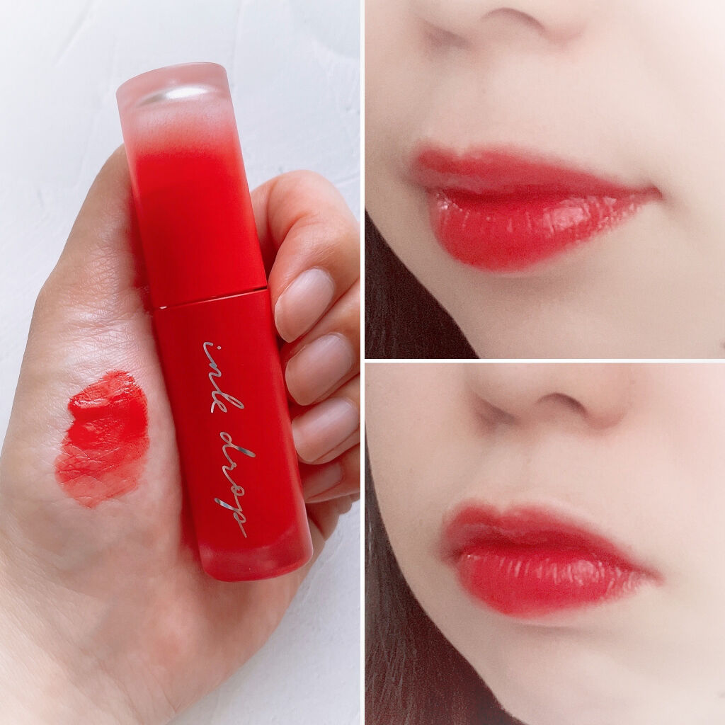 インク ムード ドロップ ティント/PERIPERA/リップグロスを使ったクチコミ（1枚目）