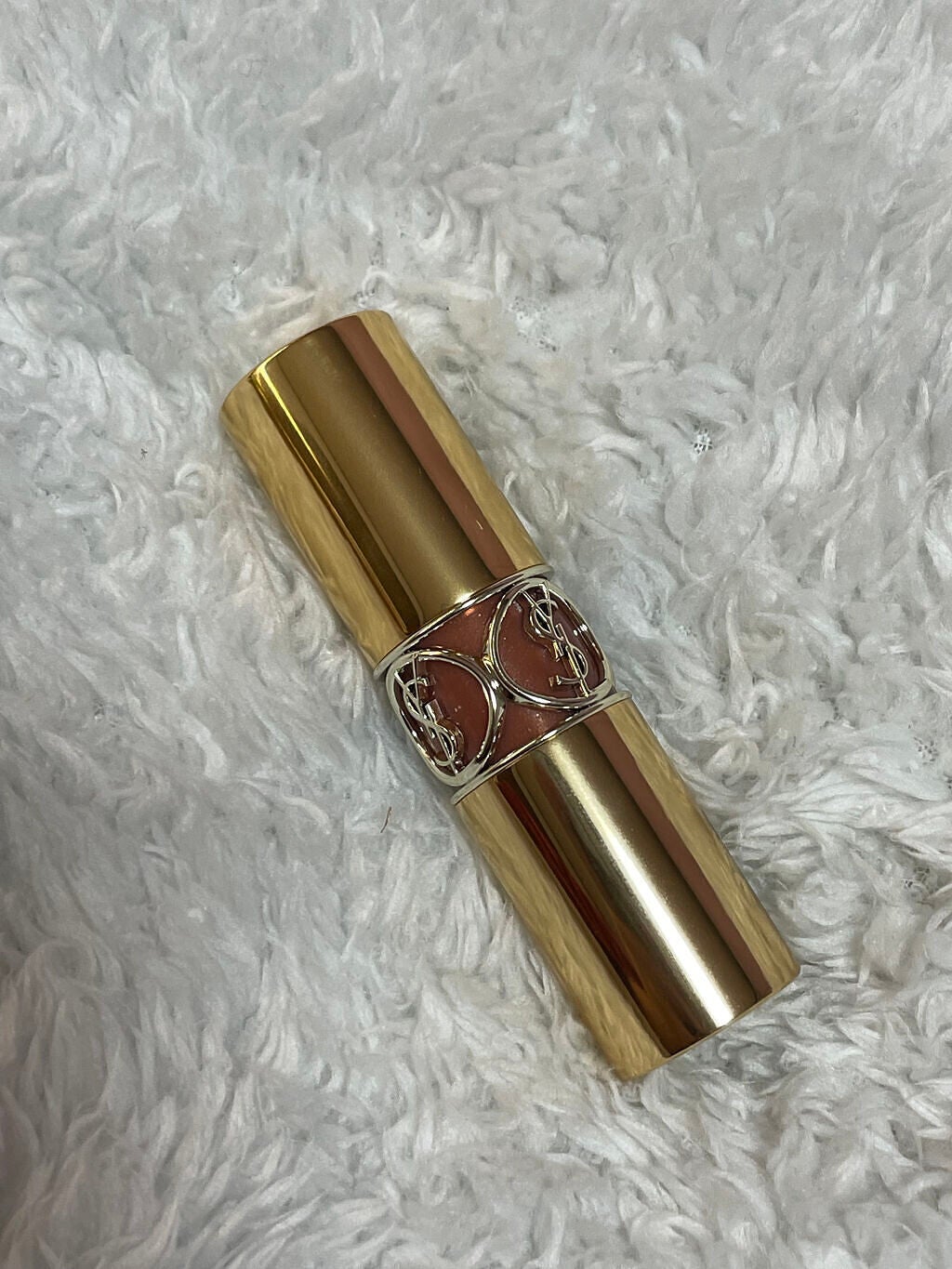 ルージュ ヴォリュプテ シャイン/YVES SAINT LAURENT BEAUTE/口紅を使ったクチコミ(2枚目)