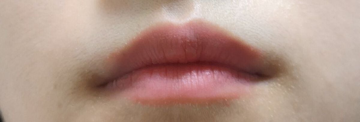 ゼロベルベットティント/rom&nd/リップティントを使ったクチコミ(5枚目)