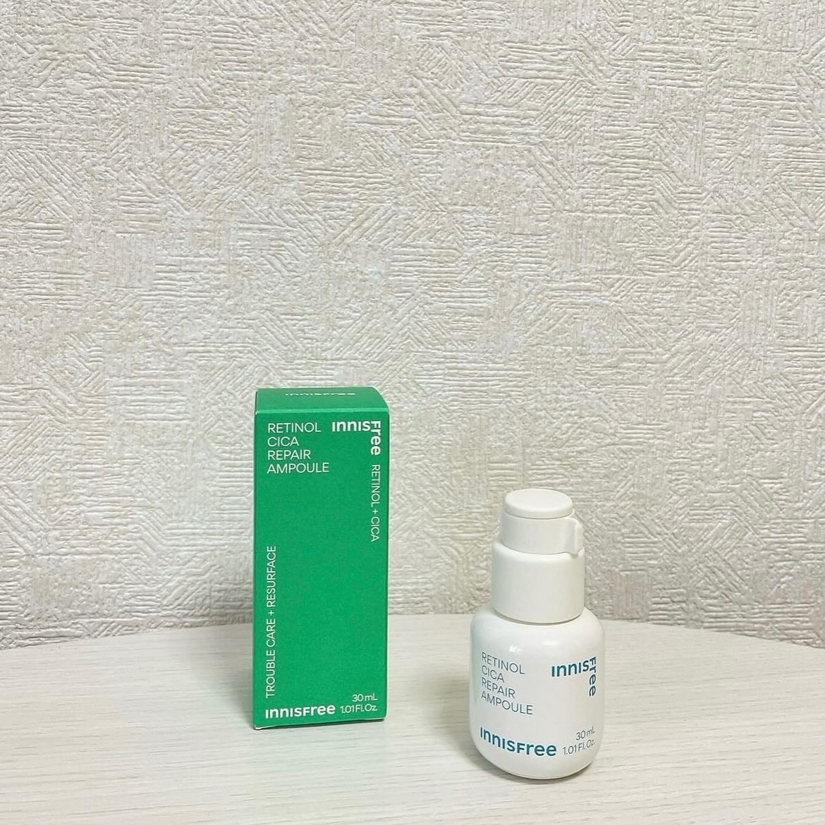 レチノール　シカ　リペア　セラム/innisfree/美容液を使ったクチコミ（1枚目）