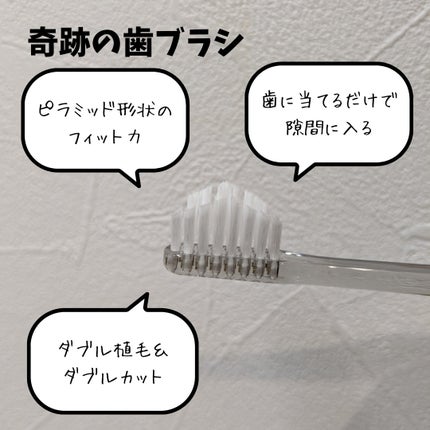 HaRENO 奇跡の歯ブラシ/HaRENO/歯ブラシを使ったクチコミ(7枚目)