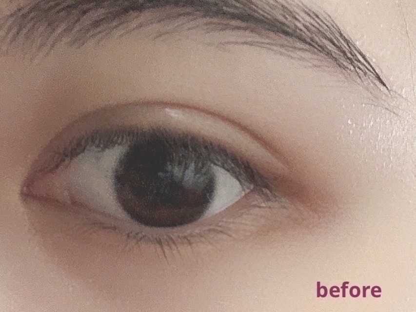 「塗るつけまつげ」自まつげ際立てタイプ/デジャヴュ/マスカラを使ったクチコミ（2枚目）