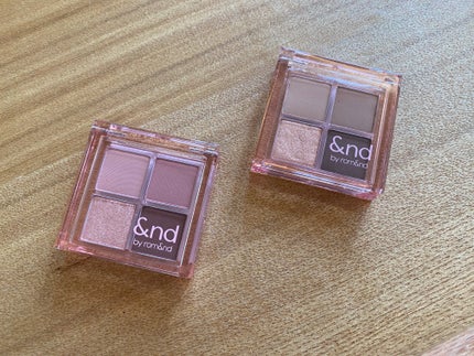 アンドバイロムアンド メロウアイパレット/&nd by rom&nd/アイシャドウパレットを使ったクチコミ(6枚目)