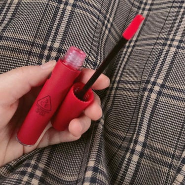 3CE VELVET LIP TINT/3CE/口紅を使ったクチコミ（3枚目）