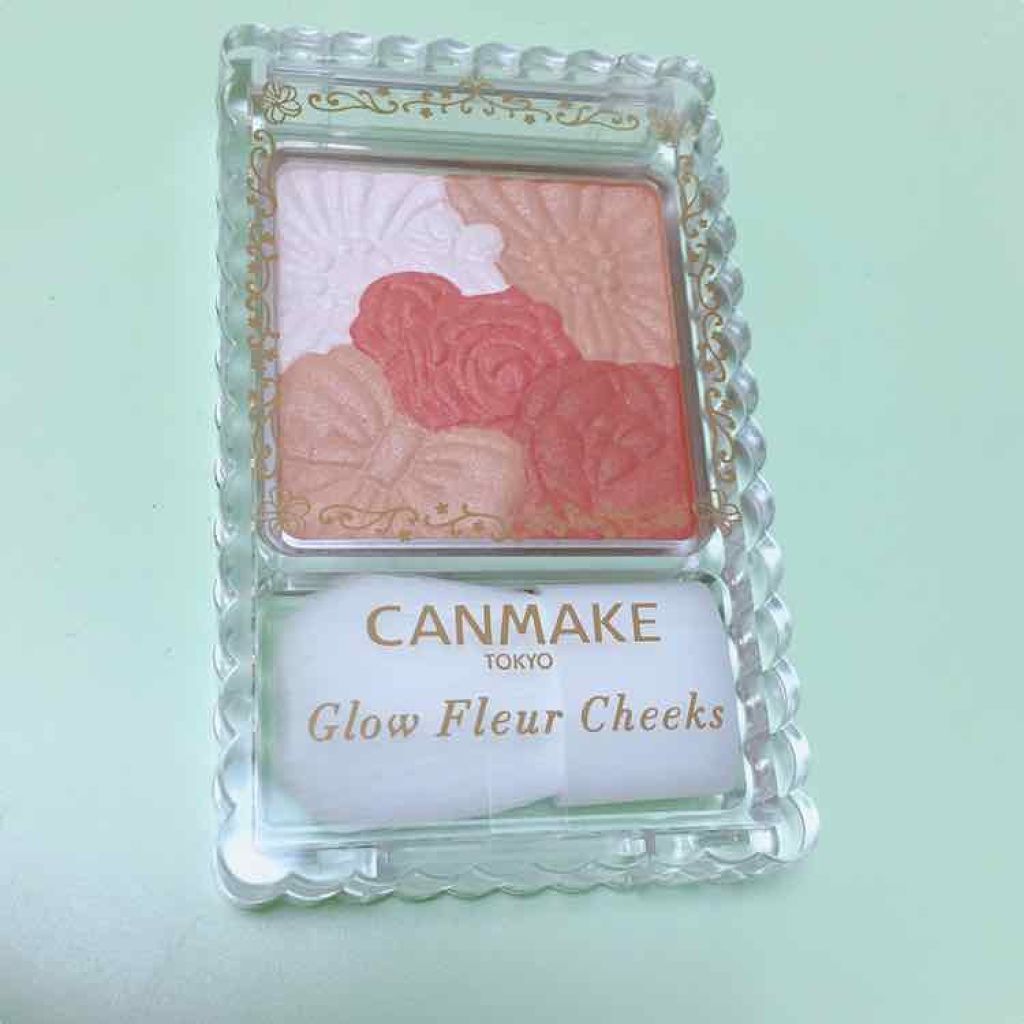 グロウフルールチークス/キャンメイク/パウダーチークを使ったクチコミ(1枚目)