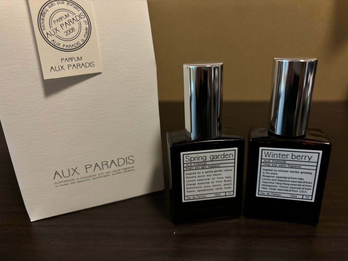 オードパルファム #11 Spring garden 〔スプリング ガーデン〕/AUX PARADIS/香水(レディース)を使ったクチコミ(1枚目)