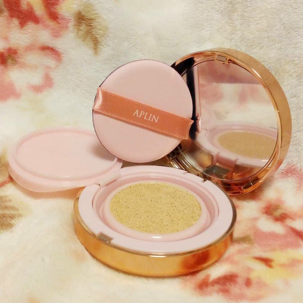 ピンクティーツリーカバークッション/APLIN/クッションファンデーションを使ったクチコミ(3枚目)