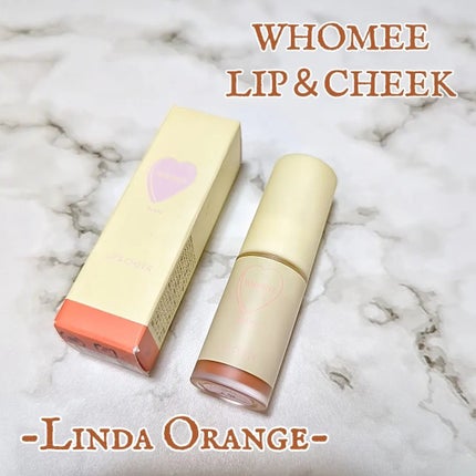 リップ&チーク/WHOMEE/ジェル・クリームチークを使ったクチコミ(1枚目)