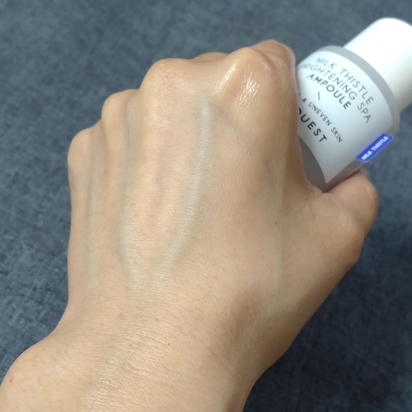 ミルクシスルブライトニングスパ アンプル/RAWQUEST/美容液を使ったクチコミ(7枚目)