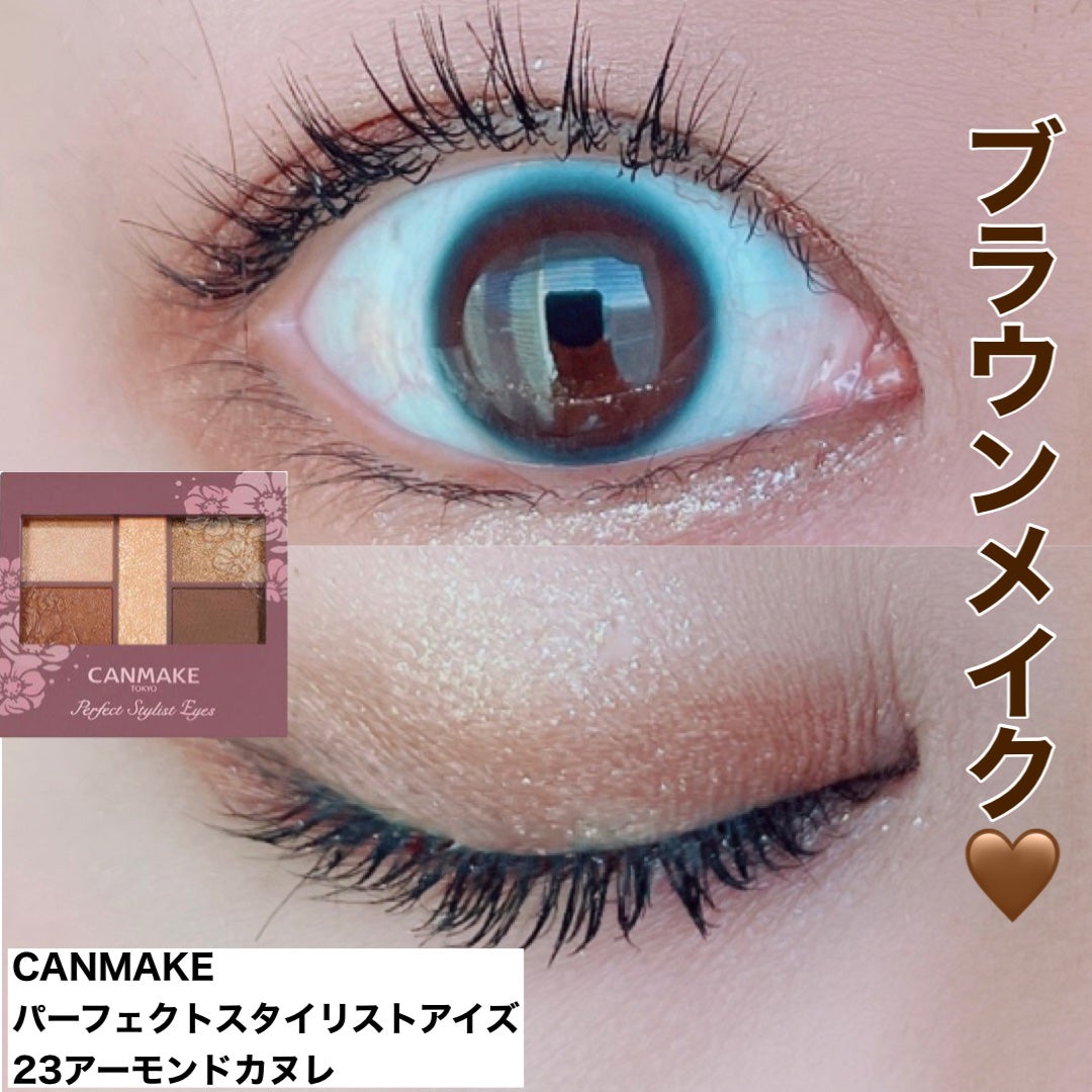 パーフェクトスタイリストアイズ/キャンメイク/アイシャドウパレットを使ったクチコミ(1枚目)