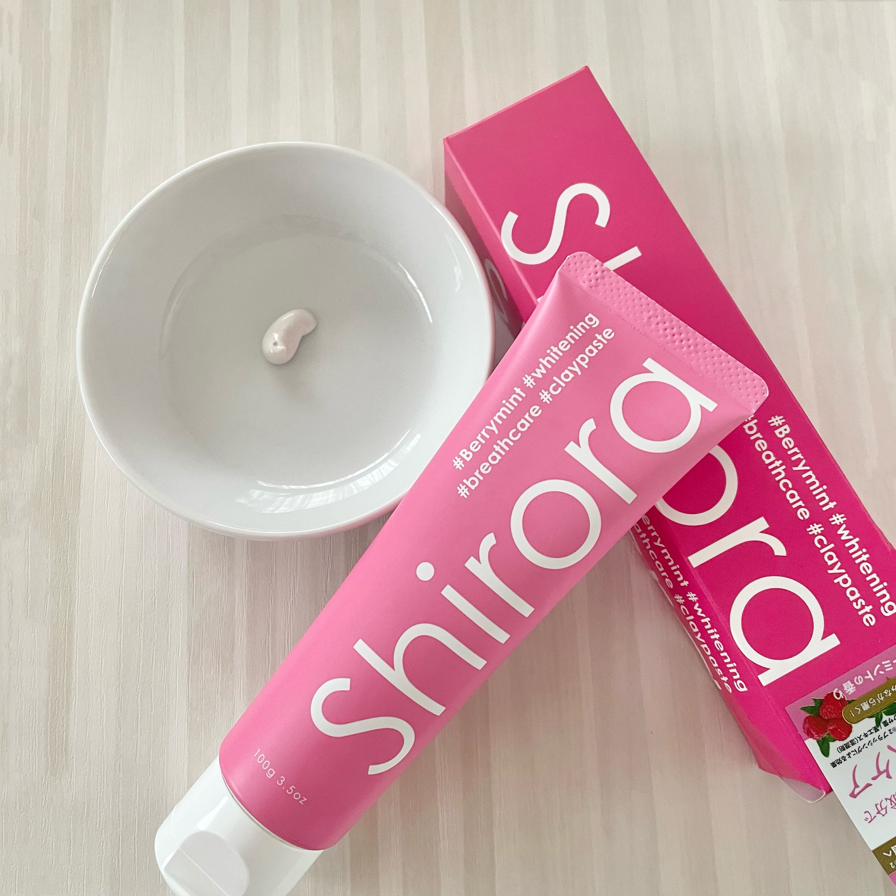 シローラクレイホワイトニング ベリーミント/Shirora/歯磨き粉を使ったクチコミ（1枚目）