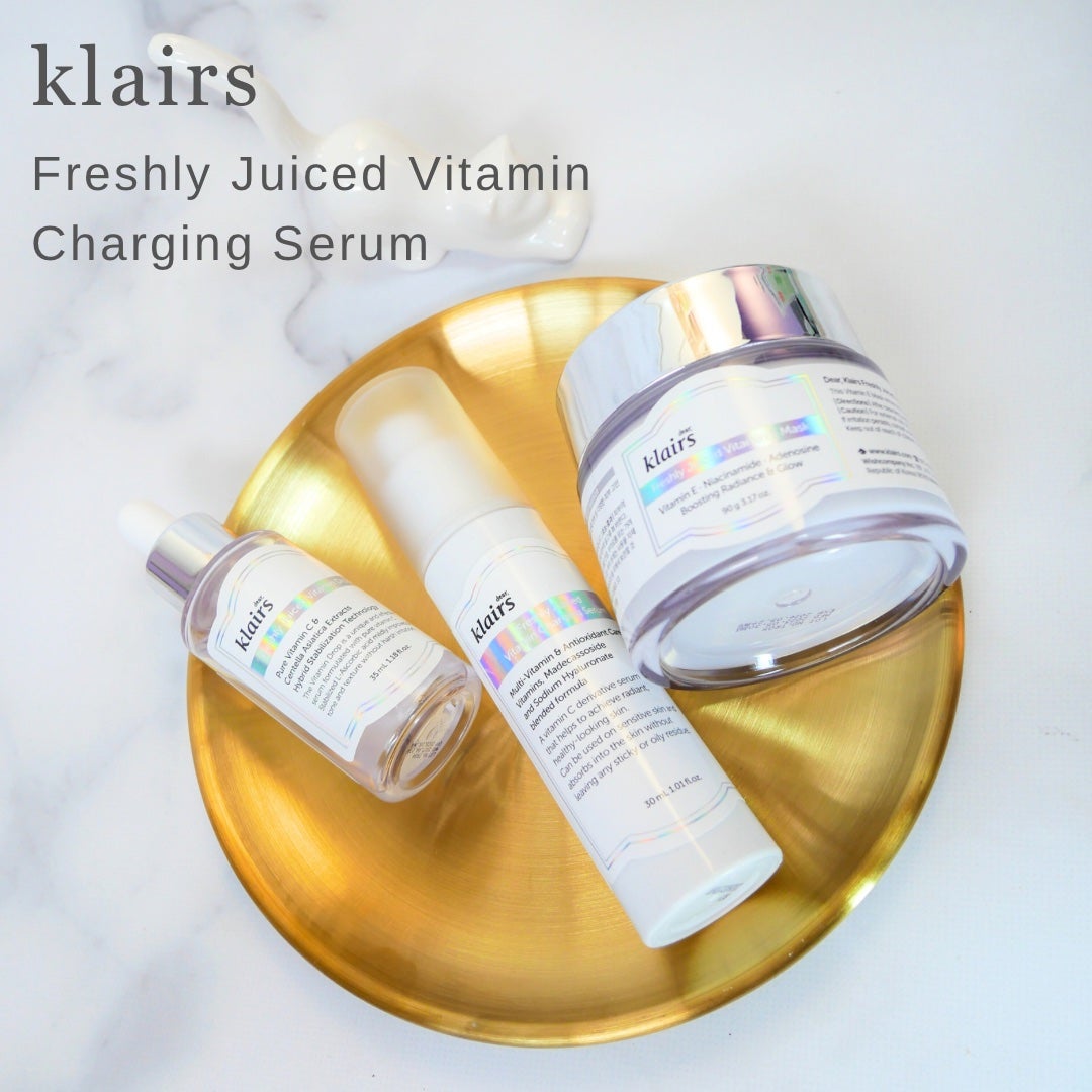 フレッシュリージュースドビタミンチャージングセラム(30ml)/Klairs/美容液を使ったクチコミ(1枚目)