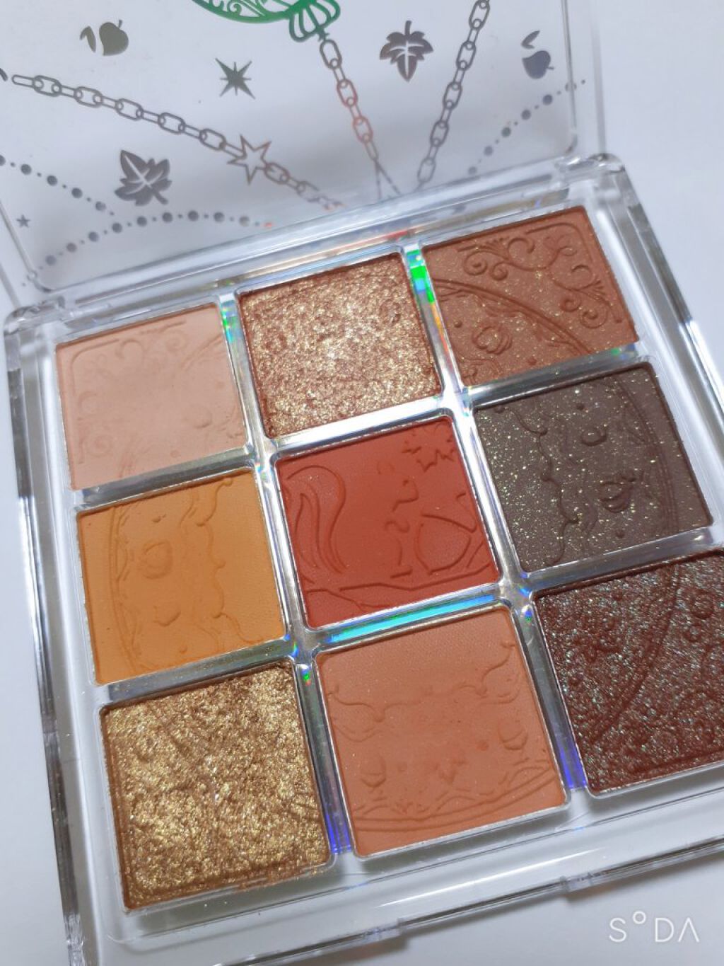 クォーツ 9色アイシャドウパレット(ドリームランドアイシャドウ)/ZEESEA/アイシャドウパレットを使ったクチコミ（2枚目）