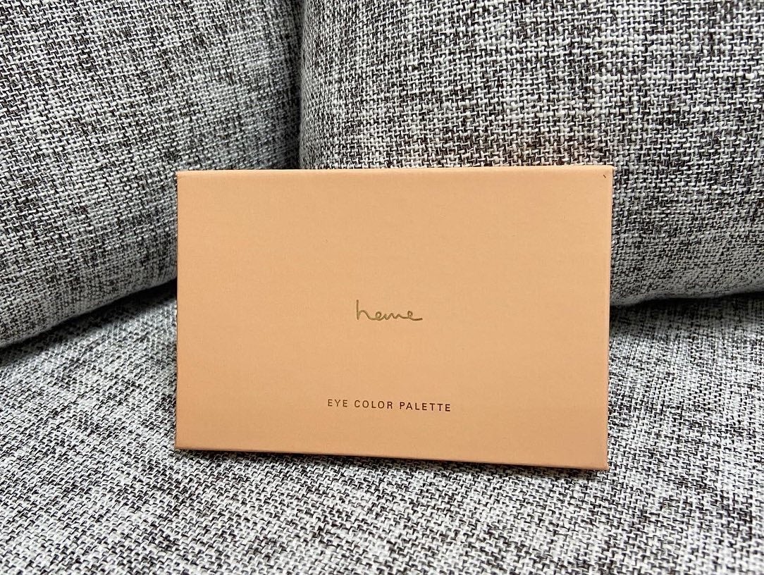 アイカラーパレット/heme/アイシャドウパレットを使ったクチコミ(3枚目)
