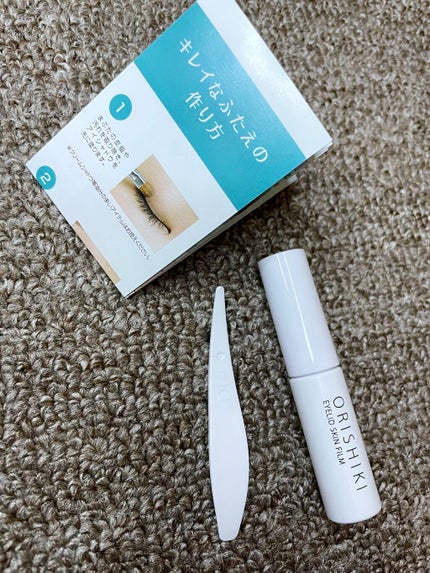 オリシキ アイリッドスキンフィルム		/D-UP/二重まぶた用アイテムを使ったクチコミ(2枚目)