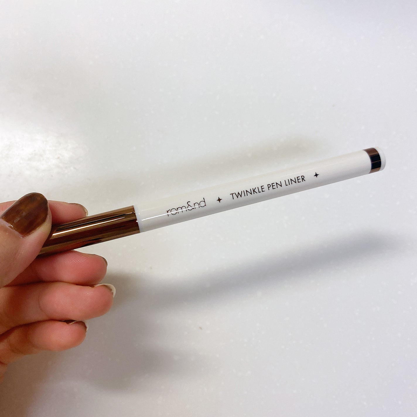 トゥインクルペンライナー/rom&nd/リキッドアイライナーを使ったクチコミ(4枚目)
