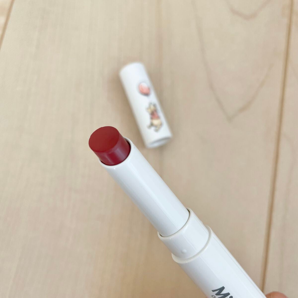 セラムオイルリップスティック /ミティア オーガニック/口紅を使ったクチコミ(4枚目)