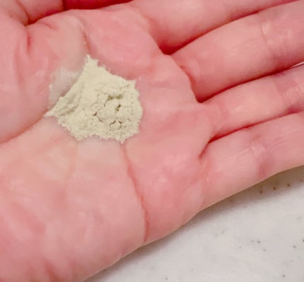 グリーンティー&エンザイムパウダーウォッシュ/By Wishtrend/洗顔パウダーを使ったクチコミ(2枚目)