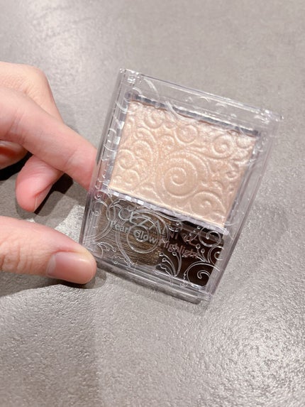 パールグロウハイライト/CEZANNE/パウダーハイライトを使ったクチコミ(2枚目)