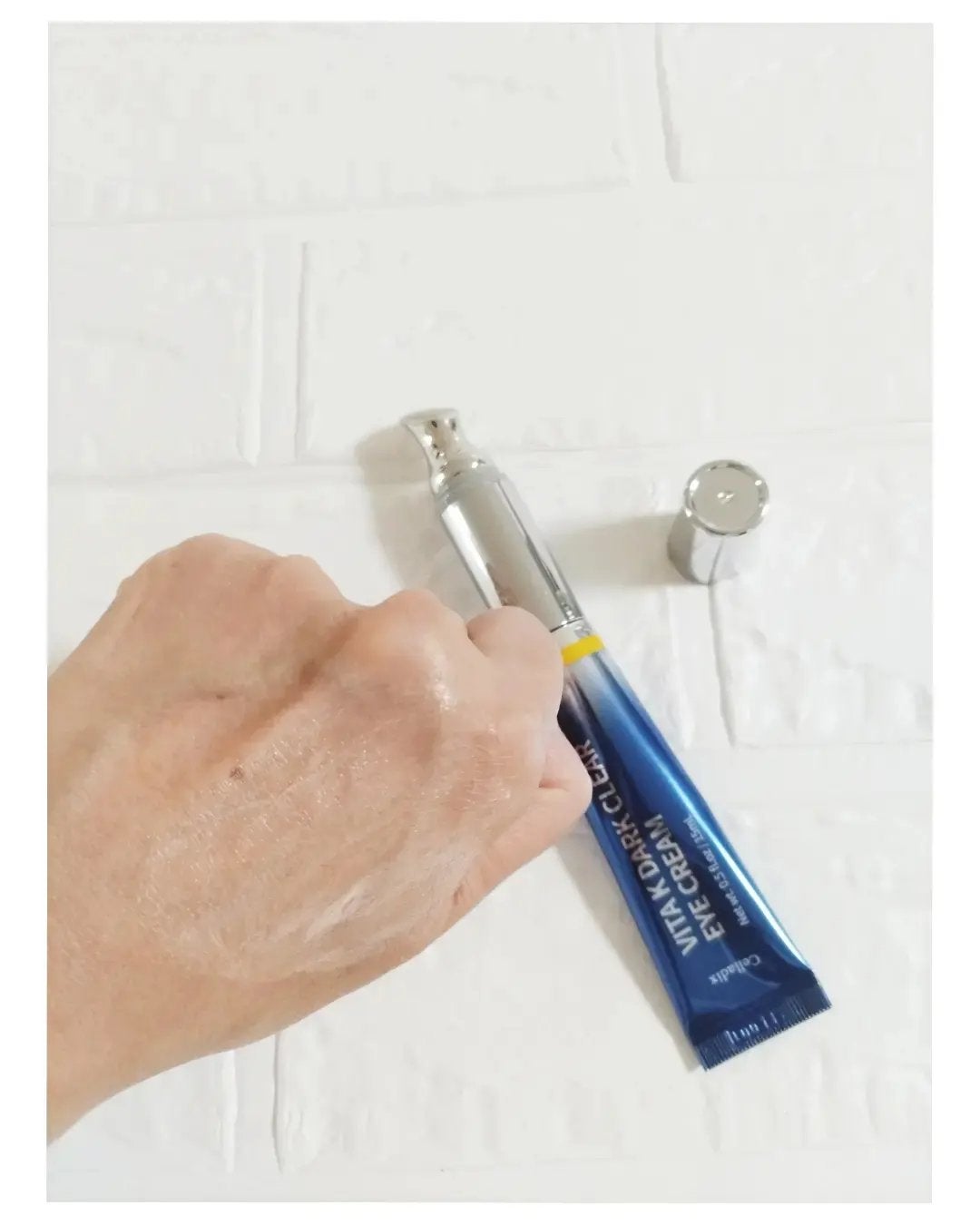 VITA K DARK CLEAR EYE CREAM/Celladix/アイケア・アイクリームを使ったクチコミ(5枚目)