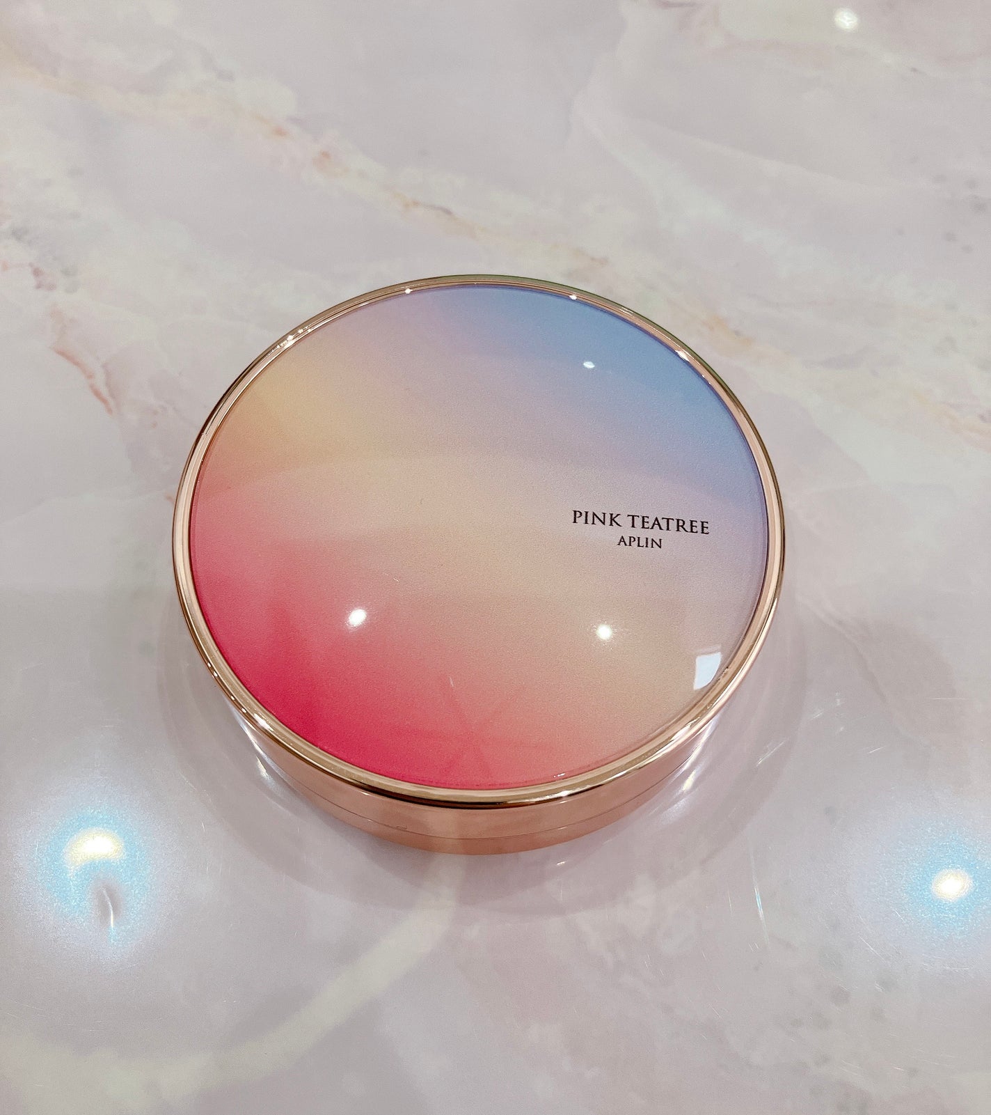 ピンクティーツリーカバーアップグロウクッション/APLIN/クッションファンデーションを使ったクチコミ(1枚目)