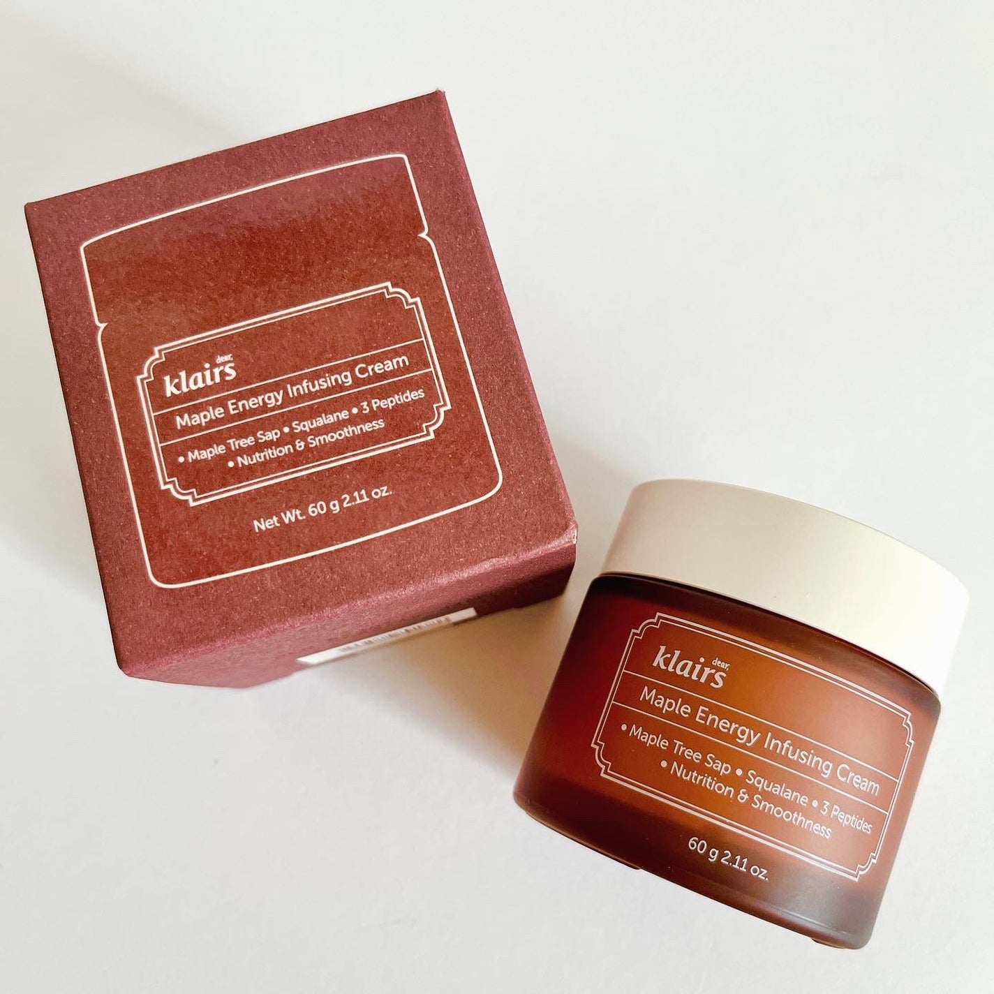 メープルエナジーインフュージングクリーム/Klairs/フェイスクリームを使ったクチコミ(8枚目)