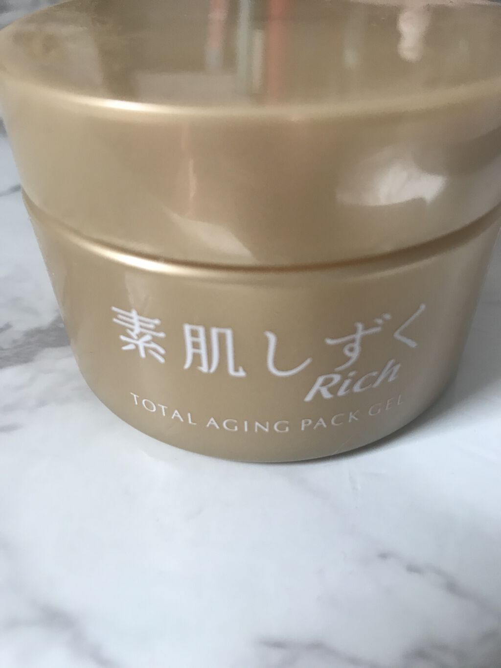 トータルエイジング・オールインワンゲル/素肌しずく/オールインワン化粧品を使ったクチコミ（1枚目）