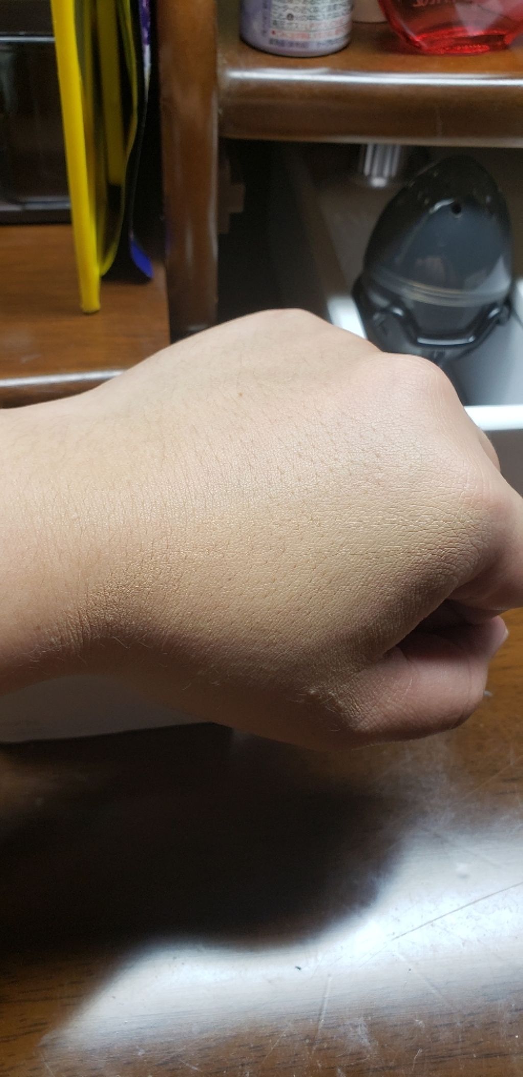 ペタル 55 ファンデーション ブラシ/shu uemura/メイクブラシを使ったクチコミ（2枚目）