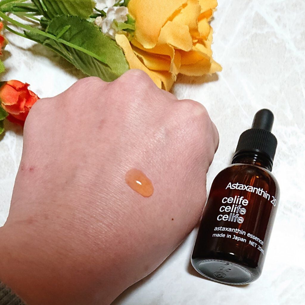 アスタキサンチン配合美容液 アスタキサンチン20/Celife/美容液を使ったクチコミ(5枚目)