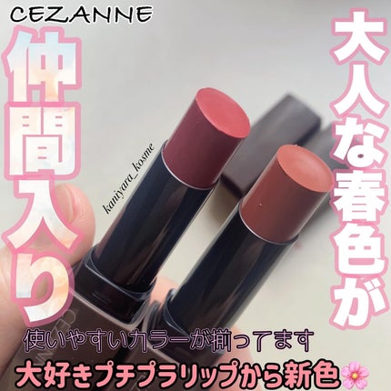 リップカラーシールド/CEZANNE/口紅を使ったクチコミ(1枚目)
