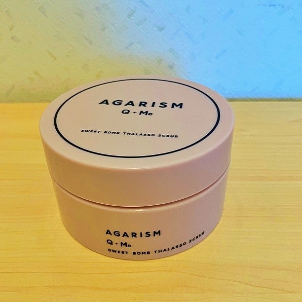 Q+Me スウィート ボム タラソ スクラブ/AGARISM/バスト・ヒップケアを使ったクチコミ(3枚目)