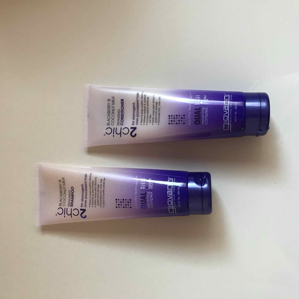 ジョヴァンニ 2chic ダメージ シャンプー/コンディショナー/giovanni/市販シャンプーを使ったクチコミ（1枚目）