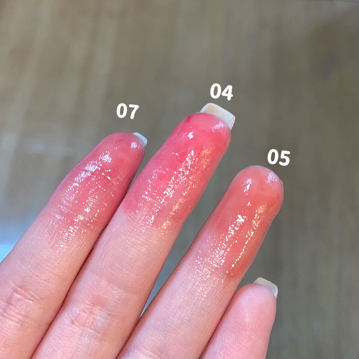 グラスティングメルティングバーム/rom&nd/リップバームを使ったクチコミ（2枚目）