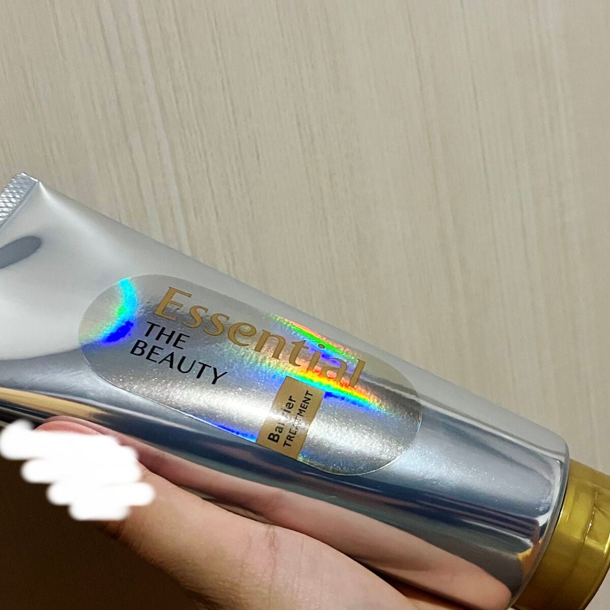 THE BEAUTY 髪のキメ美容プレミアムトリートメント<モイストリペアプレミアム>/エッセンシャル/洗い流すヘアトリートメントを使ったクチコミ(1枚目)