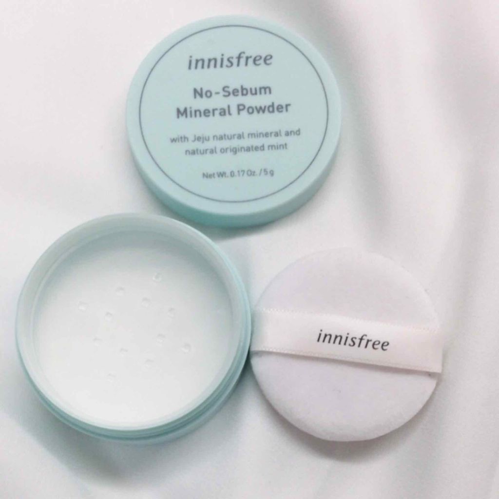 ノーセバム ミネラルパウダー/innisfree/ルースパウダーを使ったクチコミ(2枚目)
