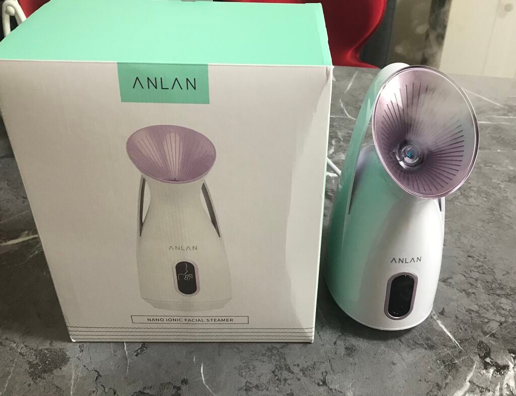 ナノスチーマー 美顔器/ANLAN/美顔器・マッサージを使ったクチコミ(2枚目)