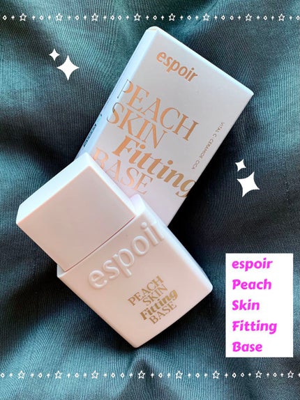 ピーチスキンフィッティングベース/espoir/化粧下地を使ったクチコミ(1枚目)