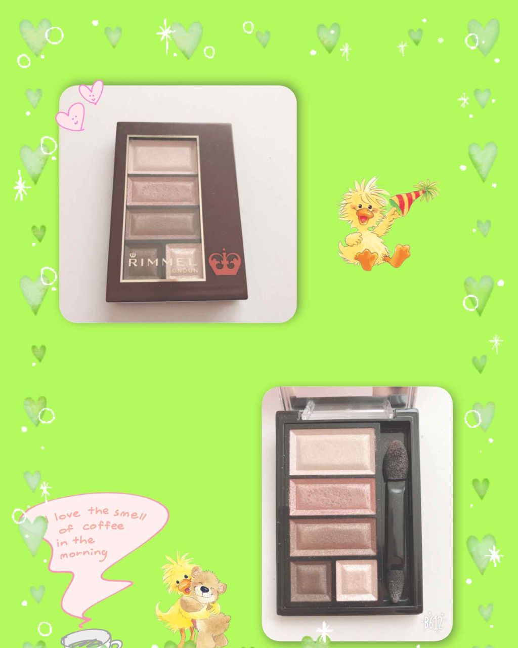 ショコラスウィート アイズ/リンメル ロンドン/アイシャドウパレットを使ったクチコミ(1枚目)