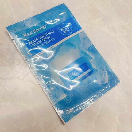 アクアスージングクリームマスク/Real Barrier/シートマスク・パックを使ったクチコミ(5枚目)