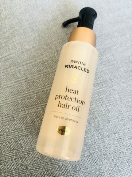 ヒートプロテクション ヘアオイル(洗い流さないトリートメント)/パンテーン/アウトバストリートメントを使ったクチコミ(1枚目)