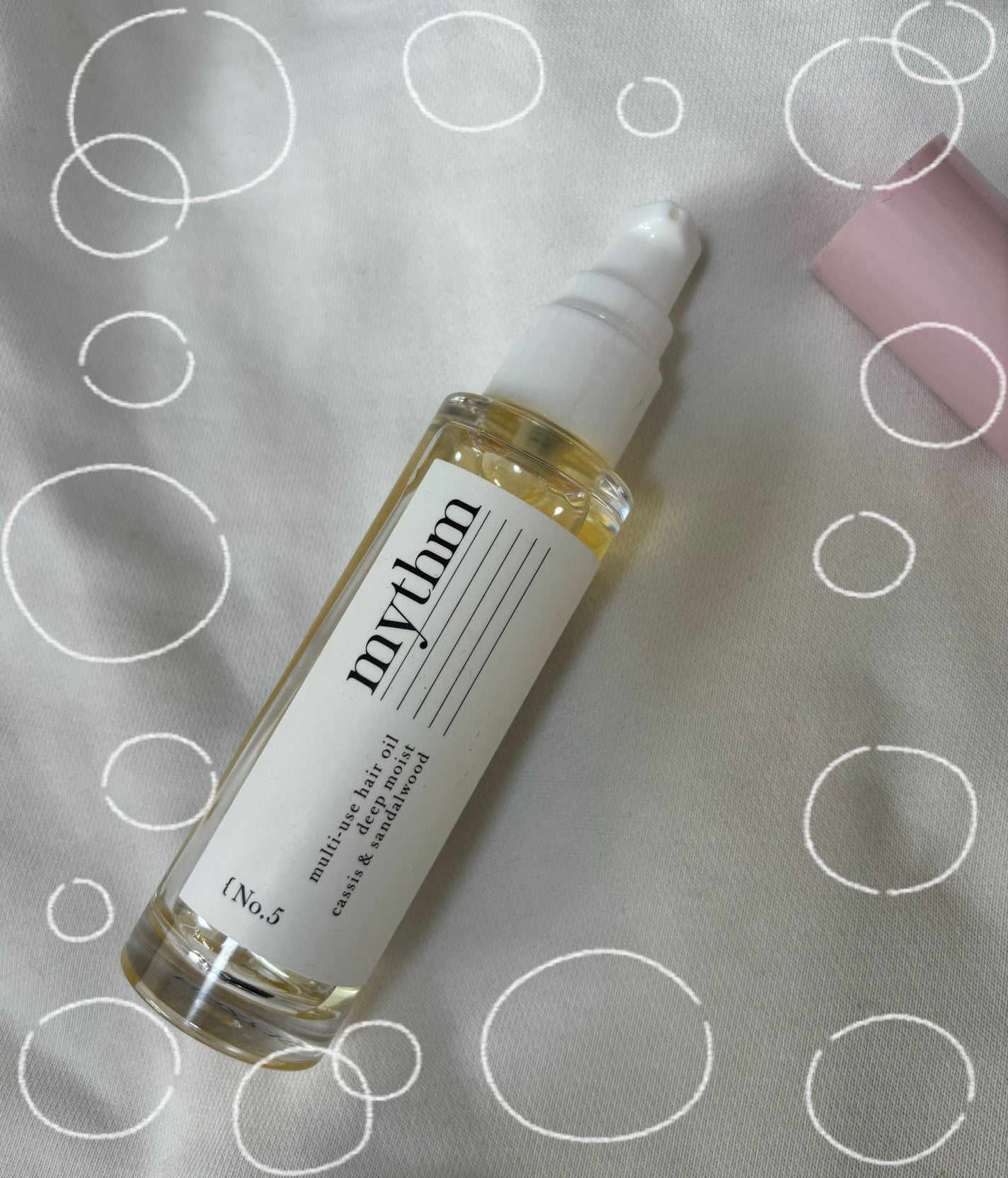 マルチユースヘアオイル ディープモイスト/mythm/ヘアオイルを使ったクチコミ(1枚目)