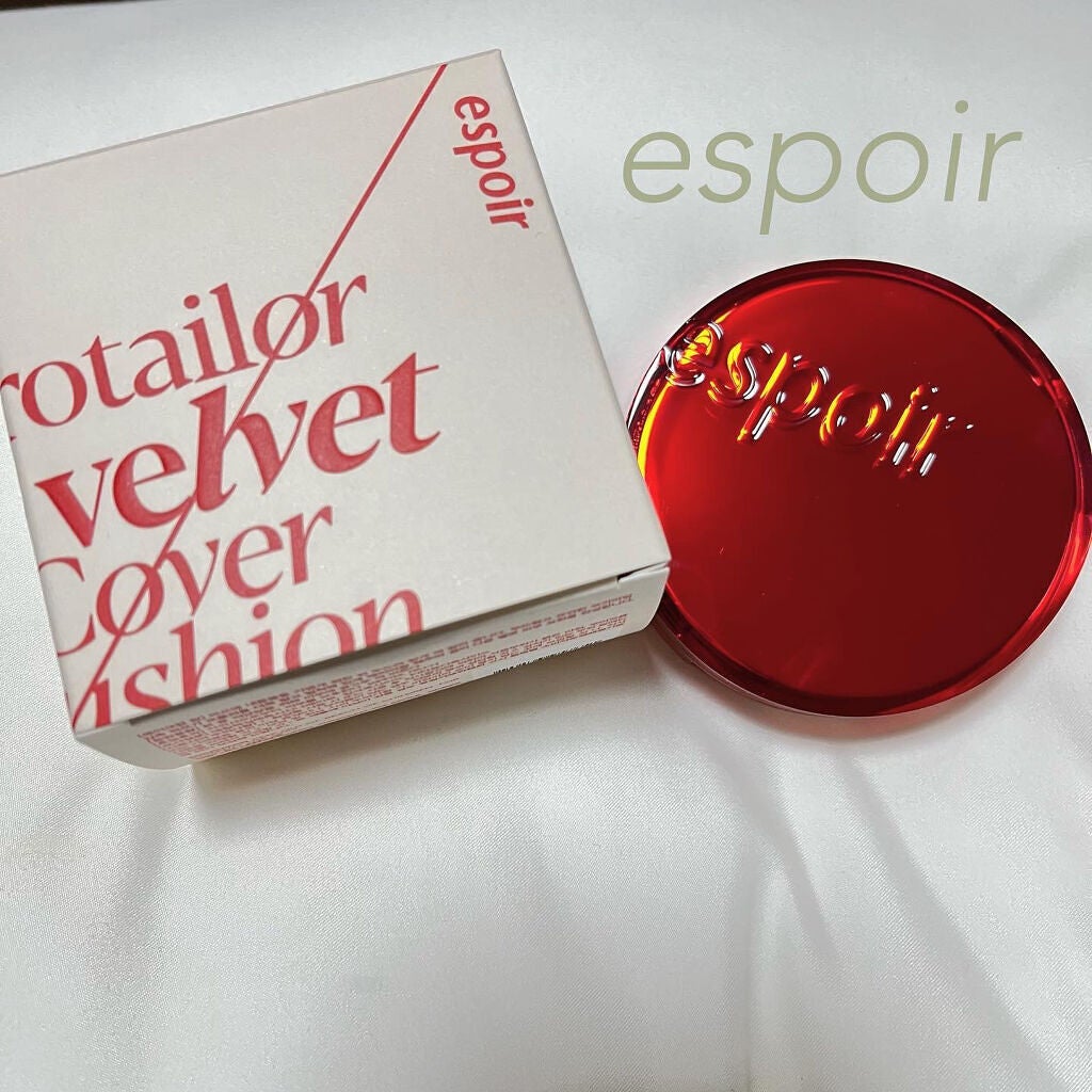 プロテーラービーベルベットカバークッション/espoir/クッションファンデーションを使ったクチコミ(1枚目)