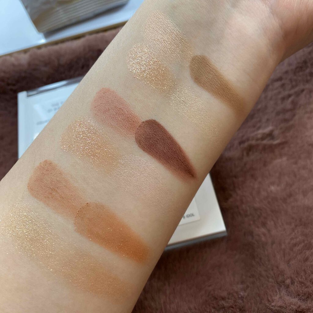 THE アイパレR/b idol/アイシャドウパレットを使ったクチコミ(3枚目)